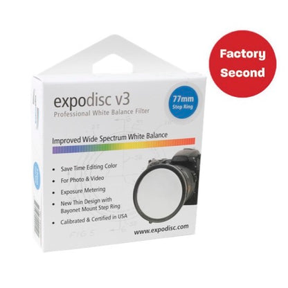 FACTORY SECOND ExpoDisc v3 Professional White Balance Filter